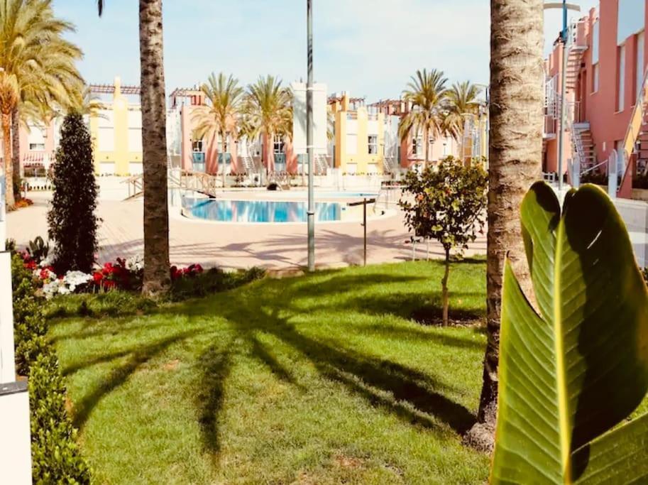 Apartamento En Vera Playa Laguna Beach Kültér fotó