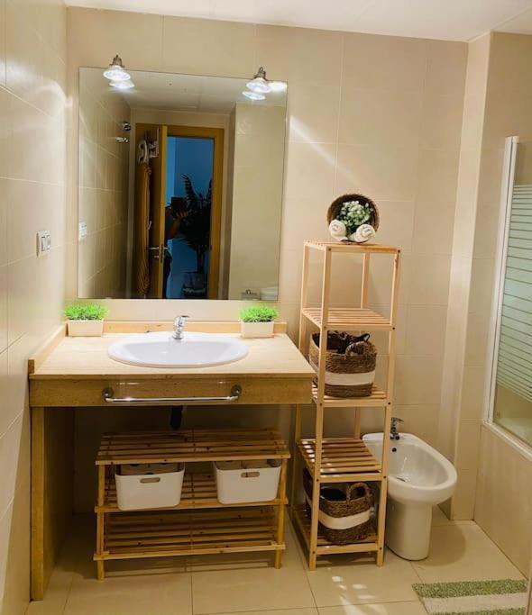 Apartamento En Vera Playa Laguna Beach Kültér fotó