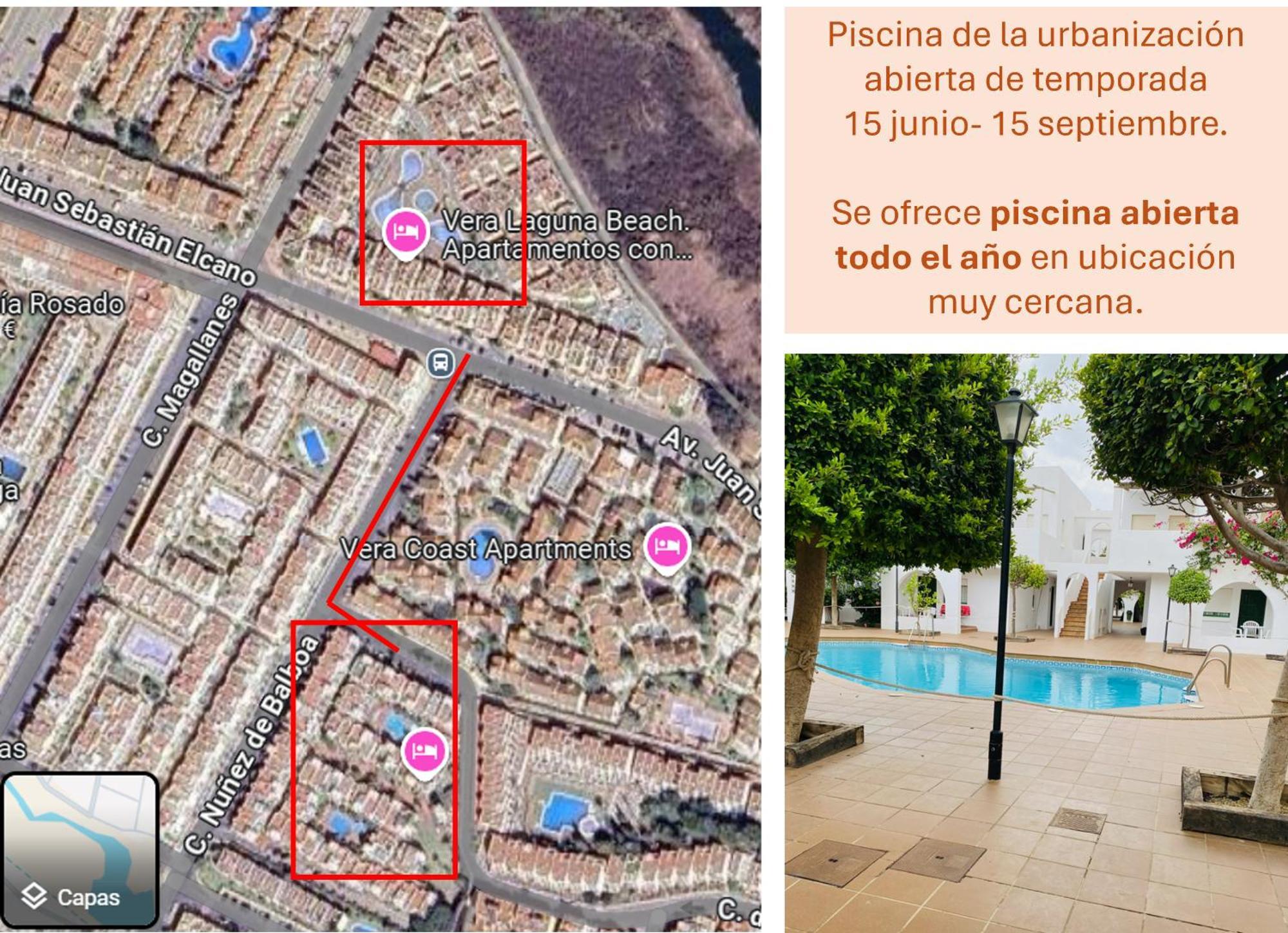 Apartamento En Vera Playa Laguna Beach Kültér fotó